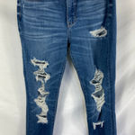 American Eagle The Dream Jean Super Hi Rise Jegging Distressed 4 R Photo 0