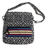 Vera Bradley  Messenger bag Barcelona print black and white‎ Photo 0