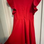 Maeve Christmas by Anthropologie red dress size small. NWOT Photo 10