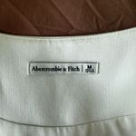 Abercrombie & Fitch A&F Mara Tailored Vest Squareneck Set Top Sz M Medium Cream White Photo 3