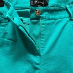 St. John Womens Turquoise Straight Leg Pans Size 6 Photo 5
