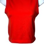 Moa Moa NEW  Bright Orange Crop Tank Athletic Outdoors Train Work Out Stretch S Photo 3