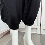 SheIn Surplice Halter Top Jogger Leg Jumpsuit Black Small Photo 9