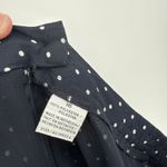 Liz Claiborne The Villager Vintage Blue & White Polka Dot Midi Skirt 16 Photo 5