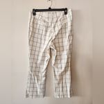 A New Day Womens Plaid Ankle Dress Pants Size 14 Zippered Pocket NWOT Photo 1
