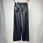 Urban Outfitters  High & Wide Faux Leather‎ Pant in Black Size 26 Photo 3