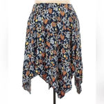 Lane Bryant | Asymmetrical Hem Fall Floral Midi Skirt Plus Size 22 24 XXL Photo 2
