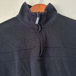 Perry Ellis  Black Half Zip Pullover Size Small Photo 2
