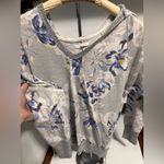 Maurice's Maurice’s Floral V-Neck Lightweight Pullover Photo 1