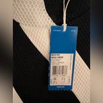 Adidas  Asymmetrical Black and White Mesh High Neck Bodycon Dress Photo 4