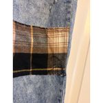 Hollister Womens Ultra High Rise Mom Jean Acid Wash Patchwork Raw Hem W27 L27 Photo 3