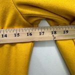 Anthropologie Tulle Women's Peacoat XS Mustard Yellow Retro Mod 70s Minimalist Photo 8