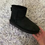 UGG  Women’s Black Classic Mini 2 Fur Lined Boot Size 5 Photo 1