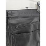 Pistola Faux Leather Black Straight Leg Pants Size 26 Photo 3