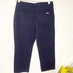 St. John  Size 12  Demin Jeans Navy Blue High Rise Straight Leg Denim Photo 4