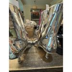 Sam Edelman  Circus NY Women's Sia Ankle Boot Size 7.5 Retro Go-Go Shiny Metallic Photo 12