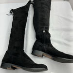 Womans Dolce Vita Otk Boots 8 Black Pull On 1/4 Zip Flat Heel Photo 0