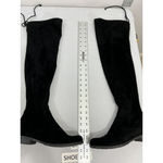 Unisa Womans Size 8.5 M Black Quarter Zip Pull On Otk Boots Photo 3