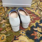 Hispanitas White and Blue Block Heel Pumps Size 6 Photo 4