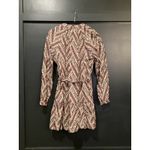 Veronica Beard  Georgia Belted long sleeve 100% cotton Mini Shirt Dress Size 2 Photo 3