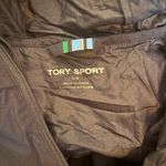 Tory Sport Navy Windbreaker Nylon Jacket Athletic Athleisure Size Large Blue Photo 2