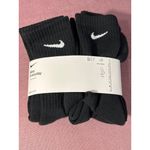Nike  Everyday Cushioned Training Crew Socks in Black Unisex Medium New Pack of 6 Photo 2