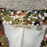 Soft Surroundings  Jacket Blazer Medium Floral Embroidered Ariege Art To Wear Photo 2