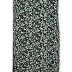 Vintage Blue Maxi Skirt in Black Green All Photo 0