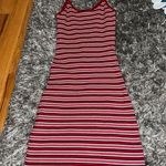 Brandy Melville Red Striped Bodycon Dress Photo 0