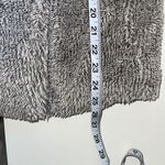 Maurice's Gray Asymmetrical Collar Open Front Sherpa Vest Photo 7