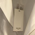 Grace Karin NWT  Size S White 3/4 Sleeve Open Front Jacket Photo 6