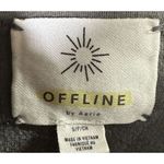 Aerie Hoodie Velour Womans Size SP Cropped Offline After Party Pullover Photo 1