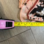 White House | Black Market Floral Black and Pink Scarf. Photo 1