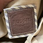 Fossil  Striped Canvas Tote Bag Photo 9