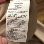 Old Navy Tan High-Waisted SleekTech Barrel Ankle Pants Large tall Savanna Grass Photo 5