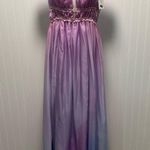 Boho Rainbow Fairy Pink Blue Ombre Gender Reveal Maxi Dress Sz S NWT see pics Photo 0