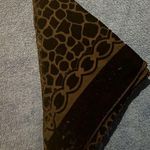 Black crushed velvet scarf Photo 0