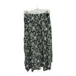 Celestial Flowy Circle Skirt Black Size M/L Lakhay's Faux Wrap Skirt Size M Photo 4