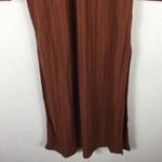 L'Academie NWT Revolve Arina Brown Maxi Sweater Dress Large Knit Open Back Photo 10