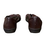 Thom McAn Doris Leather Woven Sandals Women’s 7.5 – Boho Hippie Forest Fairy Brown Photo 4