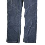 Athleta Velvet Cargo Pants Navy Blue Women's Size 4 Straight Leg Zip Pockets Photo 4