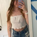 Sim & Sam  white cropped tank top  Photo 0