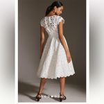 Anthropologie Hope For Flowers Cap-Sleeve Midi Dress Photo 4