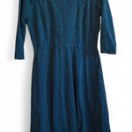 Eshakti  Teal Long Sleeve Dress Photo 0
