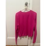 SKIMS Size 2X Cropped Long Sleeve T-Shirt Top AP-LGS-1370 Raspberry Shirt NWT Photo 5