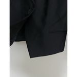 Hobbs London Black Cropped Blazer Tailored Wool Silk Blend US 6 Classic Office Photo 2