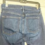 Loft Dark Wash Denim Curvy Skinny Jeans with Button Up Ankles Womens Size 4 / 27 Photo 6