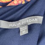 Julia Jordan Dress Floral Midi Career Casual Party Sundress Blue Pink Size 10 Photo 8