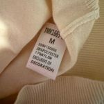 THML  Cream Top with Gold Sequin Accents Medium Photo 3