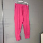 Nike  Yoga Luxe 7/8 Fleece Jogger Pants in Pink Women’s Size Large Athletic Pants Photo 2
